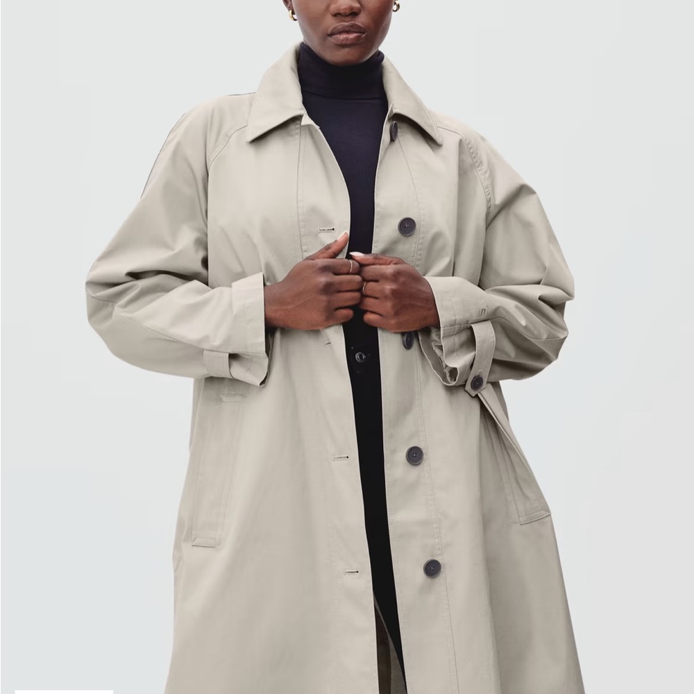 Everlane The Long Mac Coat Trenchcoat
